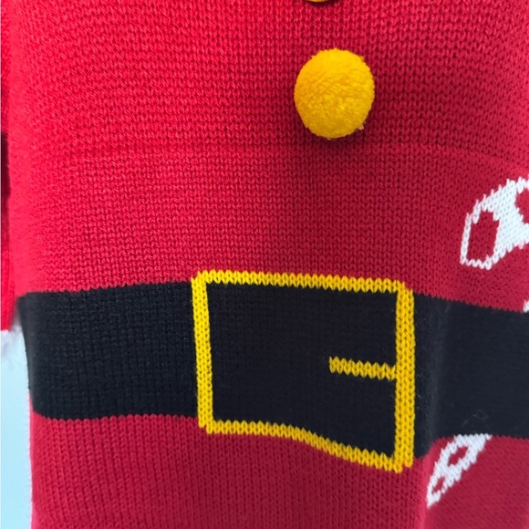 Mrs Santa Ugly Christmas Costume Dress. Ptp 20” length 39 - Picture 3 of 6